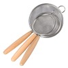 3 Pcs Kitchen Fine Mesh Strainers, Stainless Steel Wire Mesh