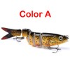 CHSEEO 1PC Multi-jointed Fishing Lure Hard Bait Fishing Hooks Multi-segments