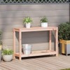 Benicabaly Wooden Potting Table with Shelf for Gardening, Durable Untreated