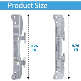 W10208415, Dryer&Washer Door Hinge Compatible with Whirlpool Front Loader Dryer and Washer, Part number : 1872427, AP6017115, PS11750410, EA11750410