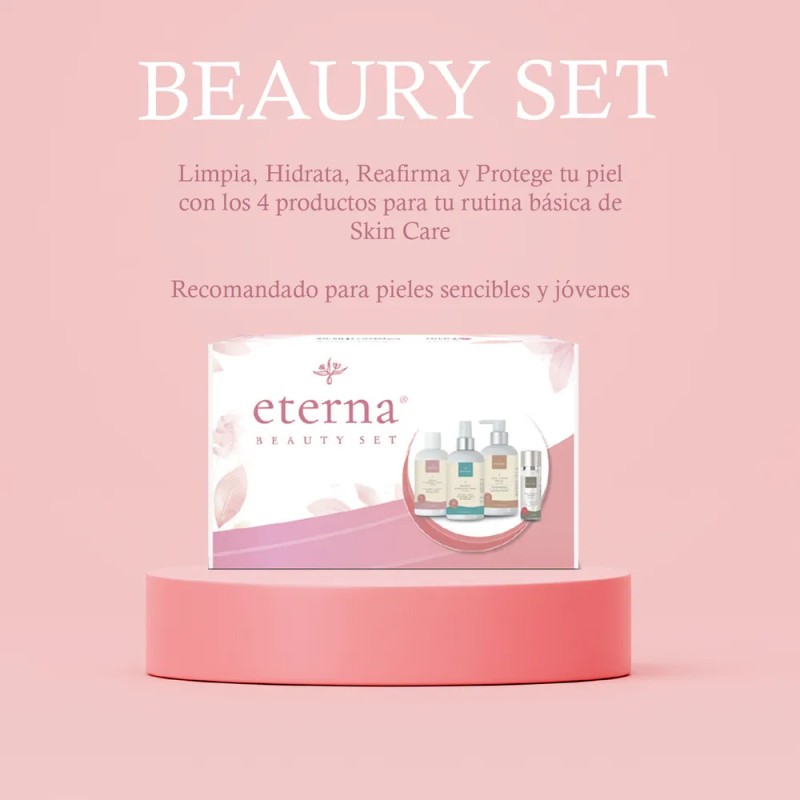 Única & Eterna Skincare Kit Para El Cuidado De La