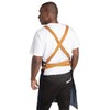 Whites Chefs Clothing B984 Southside X-Cross Back Apron With Tan