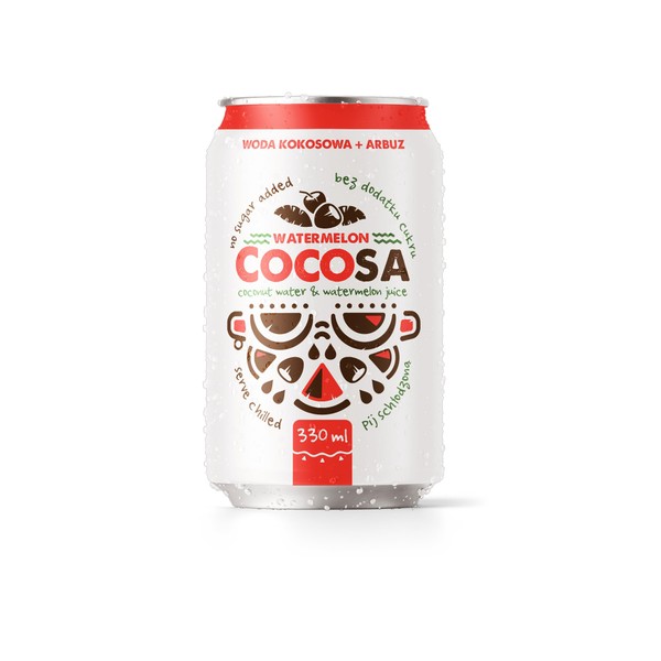 Cocosa Coconut Water with Watermelon Juice NFC 330 ml