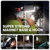 Rechargeable COB LED Work Light - Magnetic Hands-Free Trouble Light