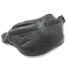 ODS:UKⓇ Genuine Black Leather Quality Waist Bag Bum Bag Travel