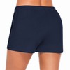 Ekouaer Pantalones cortos de pijama para mujer, Azul marino, L(EYY005839_NB_L)