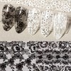 SILPECWEE SILPECWEE 20 Rolls Lace Nail Transfer Foil - White
