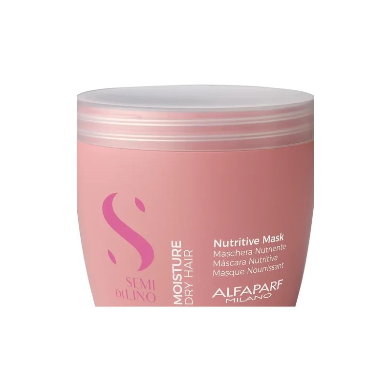 Máscara Alfaparf Semi Di Lino Moisture X 500 Ml