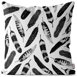 KAPA Cushion Cover Outdoor Indoor Nordsee Sea Seagull Void Ink Nib, 60 x 60 cm