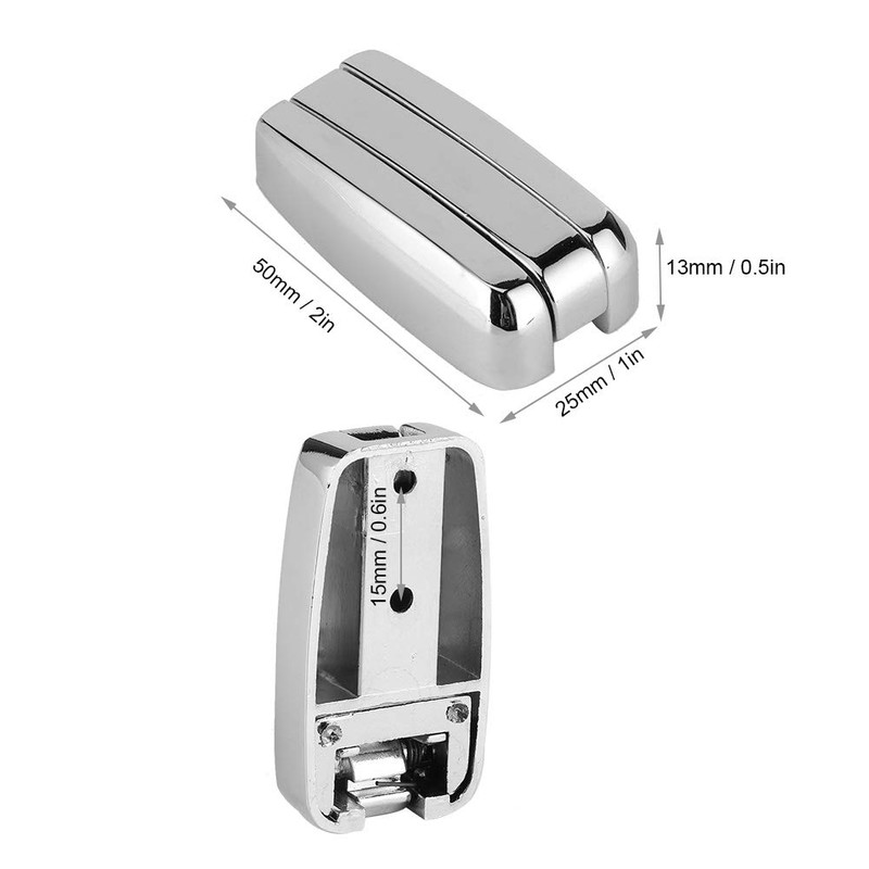KIMISS 2Pcs Zinc Alloy Folding Hooks - for Motorhome RV
