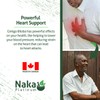 NAKA Naka Platinum ORGANIC Ginkgo Biloba Extra Strength, Supports Cognitive