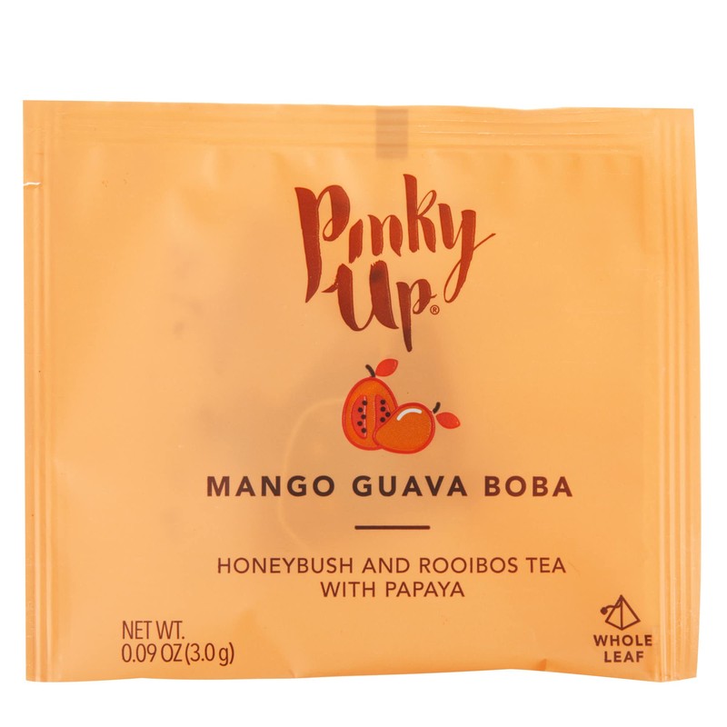 Pinky Up Mango Guava Boba Tea Sachets - Calorie Free