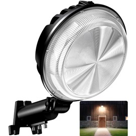 StarMoitic LED Barn Light, 150W 20000LM Dusk to Dawn Outdoor Security Light, 150° Adjustable Angle with Photocell Sensor, 6500K Daylight, IP66 Waterproof, for Parking Lot, Yard, Garage, Farmhouse