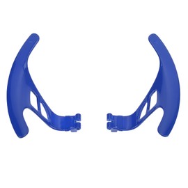 2PCS Shifter Paddle Aluminium Alloy Decor Replacement for Nissan GTR R35 20072016(Blue )