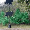 Black Bear Rain Chain - 75 inches Long with 8