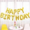 Happy Birthday Letters Aluminum Foil Balloons Set Party Decoration Supplies