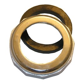 LASCO 03-1827 1-1/2-Inch by 1-1/4-Inch Chrome Plated Reducing Slip Joint Nut with Washer