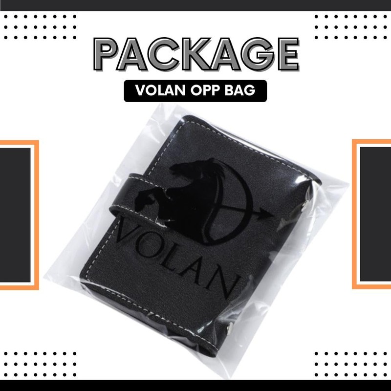 VOLAN Skimming Magnetic Card Case, RFID Block, 24 Card Slots,