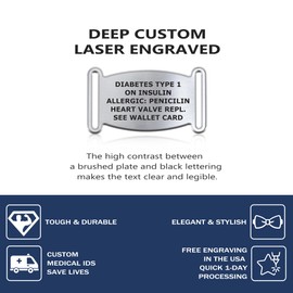 Divoti Top Grain Leather NATO Medical ID Band Bracelets for Men, Black Leather/Red Caduceus