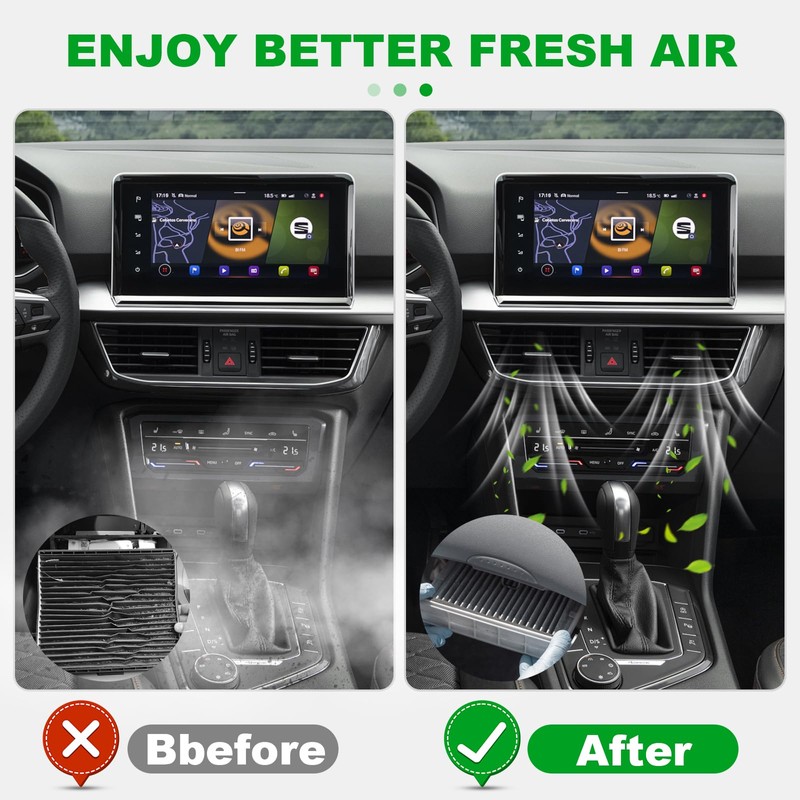 KEQGPCBE Comb Engine Cabin Air Filter for Buick Regal 2017