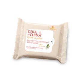 Cera di Cupra, Salviette Struccanti, Ideate per Rimuovere Facilmente Trucco ed Impurità da Viso e Occhi, Tessuto 100% Naturale, Biodegradabili, Made in Italy, 20 Pezzi