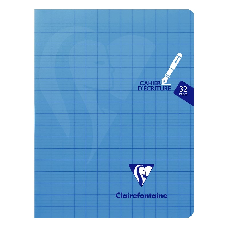 Clairefontaine 303796AMZC Pack of 5 Mimesys Notebooks, 17 x 22