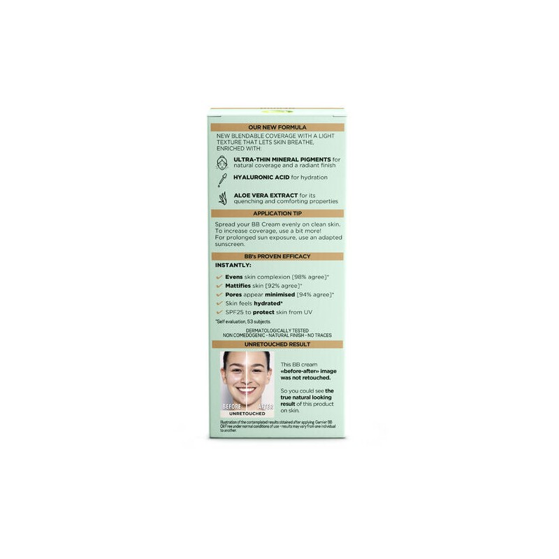 Garnier BB Cream All-In-One Perfector Oil Free Medium SPF 25