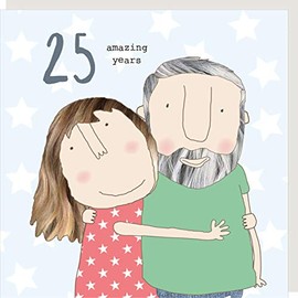 Rosie Made A Thing Amazing Years 25th Anniversary Greeting Card Humour Cards GF211