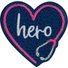 Simplicity 19320100056 Hero Heart Iron On Applique Patch for Clothes,