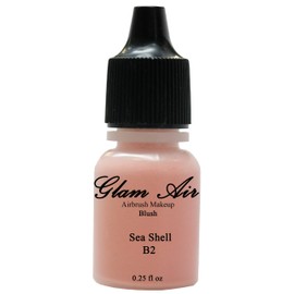 Glam Air Airbrush Blush Makeup for All Skin Types 0.25 Oz Bottle(choose Your Colors for the Menu) (SEA SHELL B2)