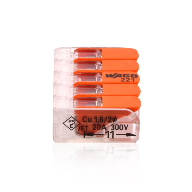 221-415 WAGO Clamp Connection Clamp Can Clamp Lever Clamp with