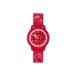 Lacoste Kids 12.12 Kids 2030059 Quartz Watch, Red, 33 mm Case Diameter