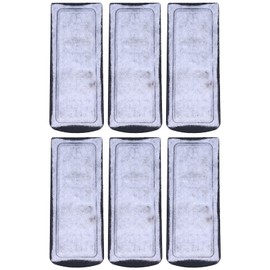 Paquete de 6 Cartuchos de Repuesto de Cerámica Biotransparente para Filtros Delgados, Filtro de Acuario, Cartucho de Filtro de Repuesto de Algodón, Accesorio de Filtro Montado en