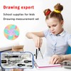 Geometry Math Kit Set Compass and Protractor Set School Drawing