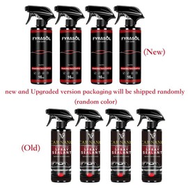 Nano Ceramic Coating Spray for Cars – Quick Waterless Wash & Wax, Hydrophobic Polish & Polymer Sealant - quantity: 4 pcs