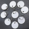 BetterJonny 50pcs Kinzoku Key Tags, Tags Keychains Name Tags ID