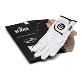 BEAVER GOLF Golf glove 'White Clouds' ALL SEASON Ultra, Men, Left (right-handed), M