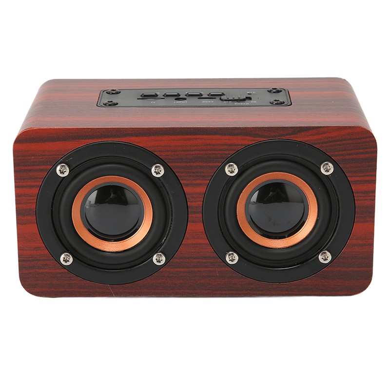 Retro Bluetooth Speaker Built in Mic Portable Wireless Speaker Supports