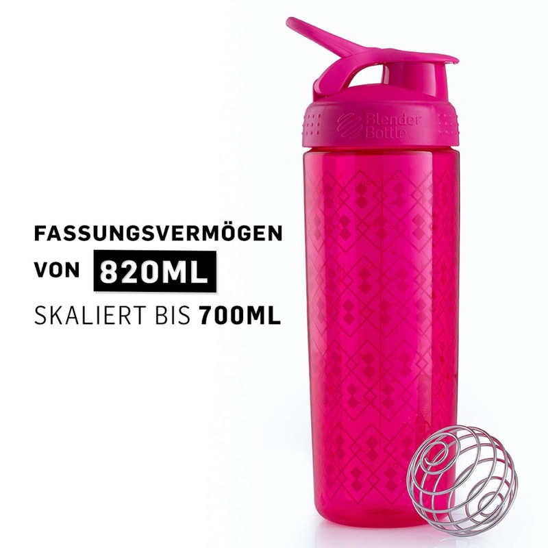 BlenderBottle Signature sleek shaker, egg white shaker, water bottle, protein