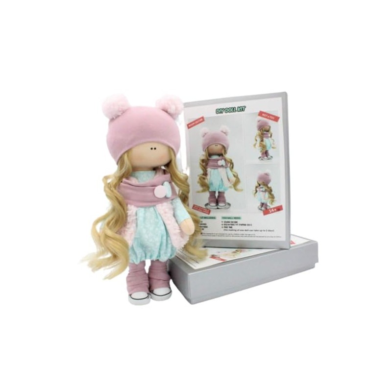 DIY Doll Sewing Kit Pattern Make your own Interior Tilda