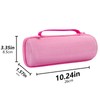 co2CREA Storage Case for JBL Flip6/Flip5/Flip4 Bluetooth Speaker (Hard Case,
