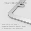 Silver License Plate Frame