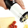 Cheese Grater, Rotatable Parmesan Cheese Grater Large Capacity Olive Garden