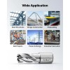 5pcs Annular Cutter Set with Weldon Shank HSS 3 Drill