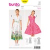 Burda Ladies Sewing Pattern 6520 Shirt Dresses