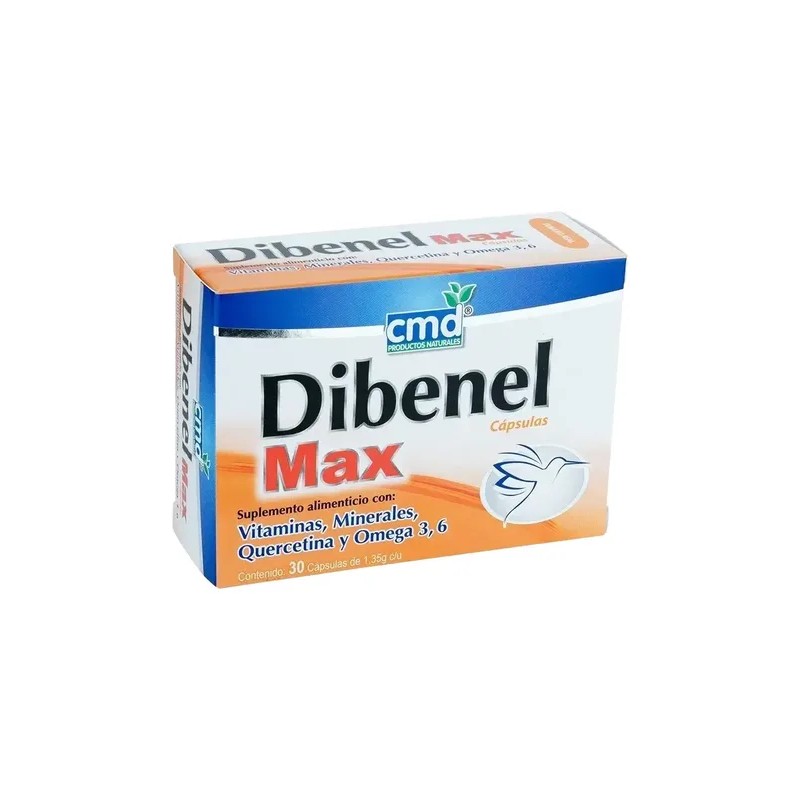 Dibenel Max Multivitaminico Quercitina Omega Cáps Cmd