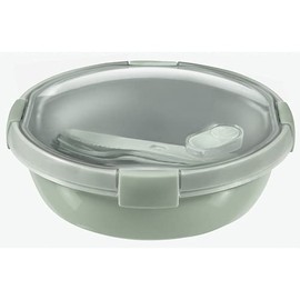 Curver To Go 249953 Storage Box 1 L with Recycled Cutlery (Smart Eco Line), 1 Litre