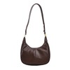 Small Hobo Bags for Women Retro Crescent Coffee Shoulder Purse