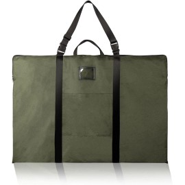 BERYA Large Size Art Portfolio Bag with Nylon Shoulder, 24 x 36 inches army green