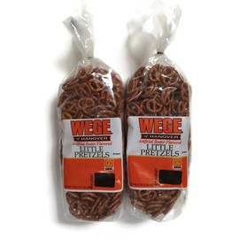 Wege Butter Flavor Little Pretzels, 15 oz. Bags (Pack of 2)